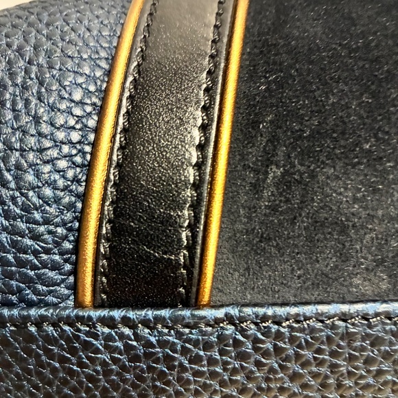 Rare! Burberry Leather and Suede Canterbury Tote - Picture 8 of 15